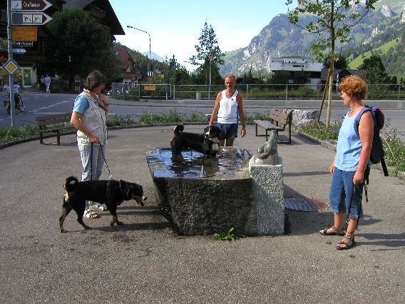 Das erste Treffen mit Els, Gert und Bruno in Kandersteg 2003